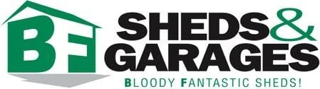 BF Sheds & Garages logo